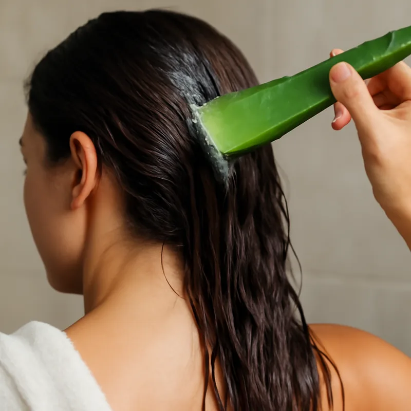 Aloe Vera Saç Derisi Bakımı