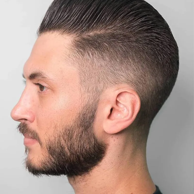 Pompadour High Fade