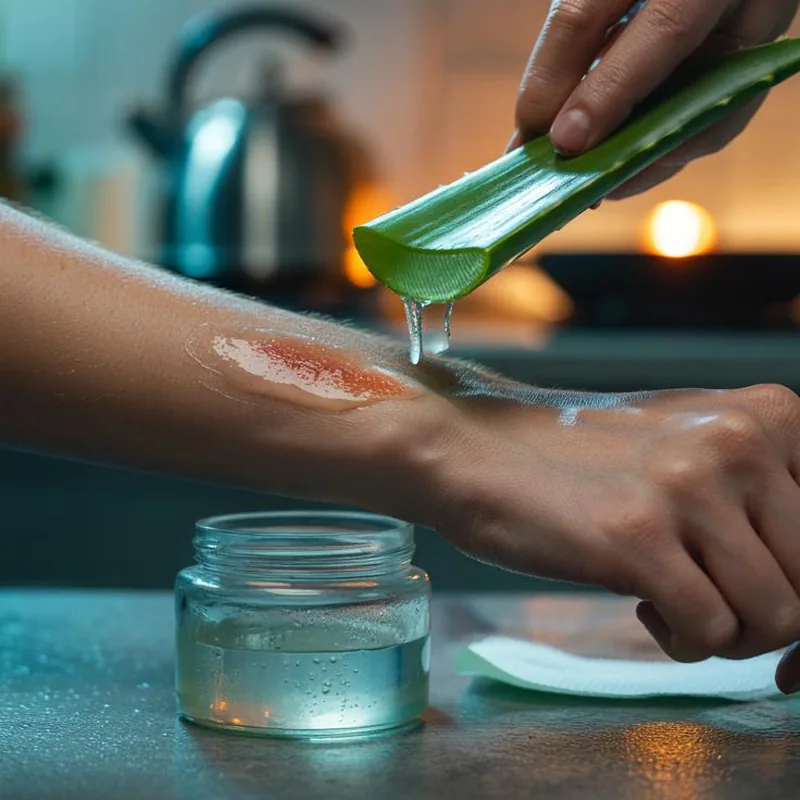 Aloe Vera Jel Uygulaması