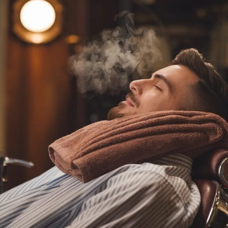 Aromaterapi Hot Towel Tıraş