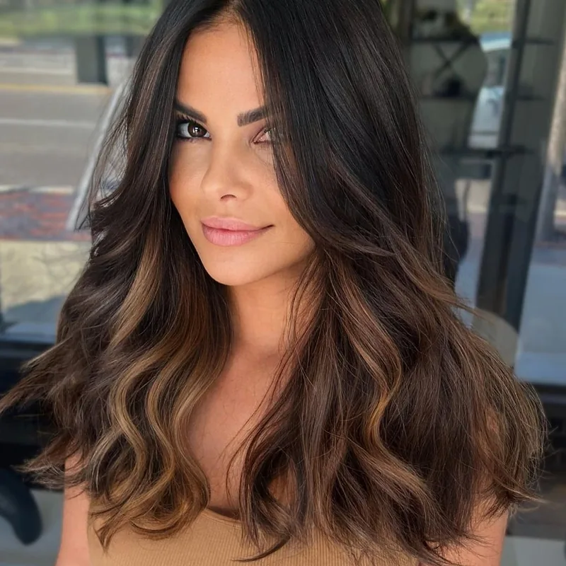 Karamel Balayage Dip Boyama