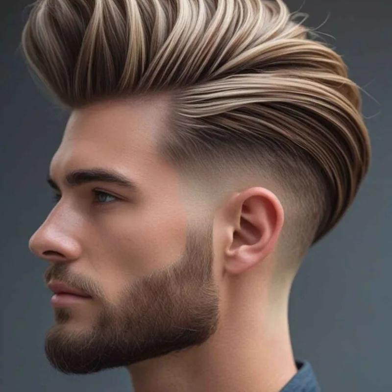 Textured Pompadour