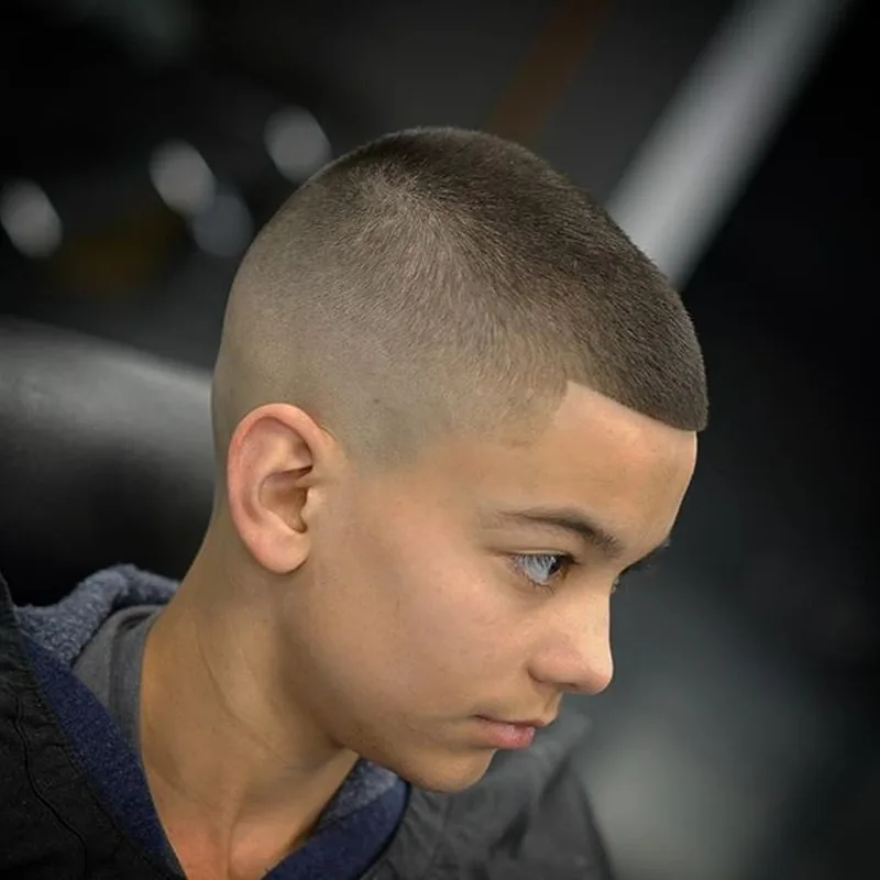 Buzz Cut Erkek Çocuk Kesimi